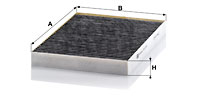 Cabin Air Filter CUK 3137