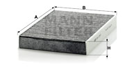 Cabin Air Filter CUK 2743
