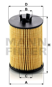 Oil Filter HU 612/1 x