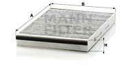 Cabin Air Filter CUK 3054